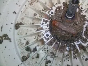 Higienização de máquina de lavar roupas